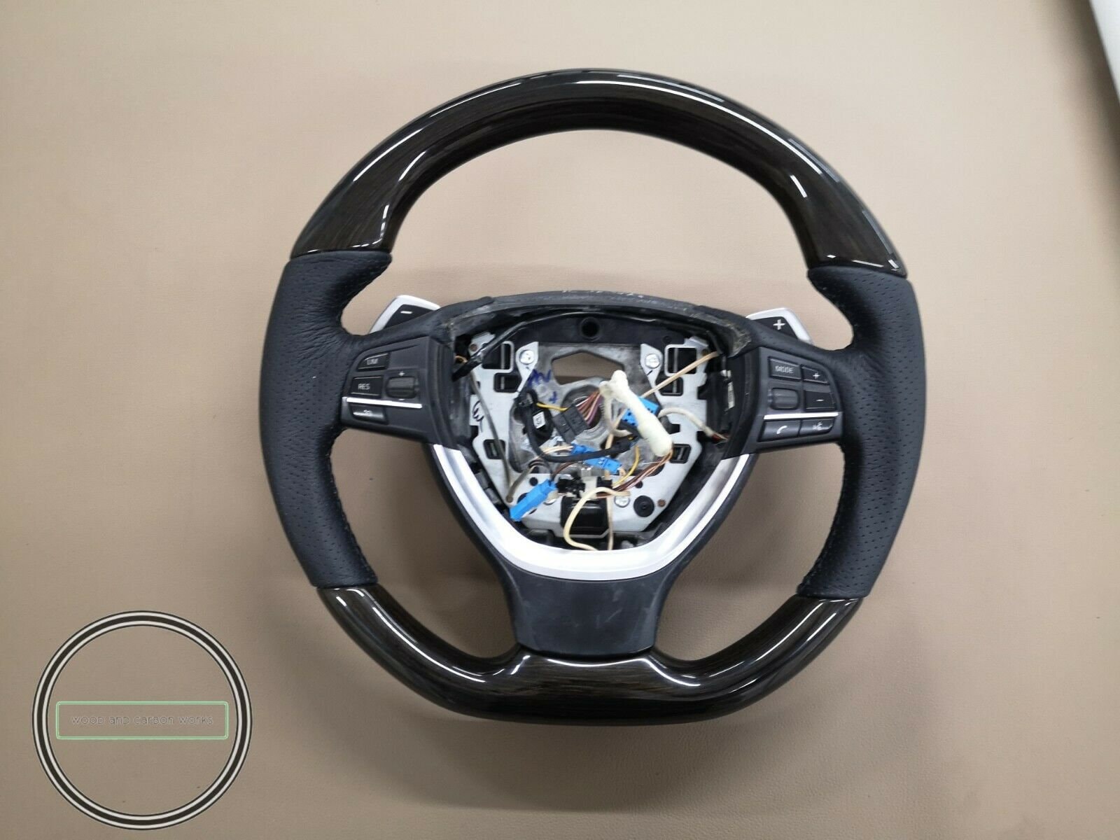 Bmw F10 F11 F30 F82 Wood Steering Wheel 530i 640 M5 M6 M7 F1