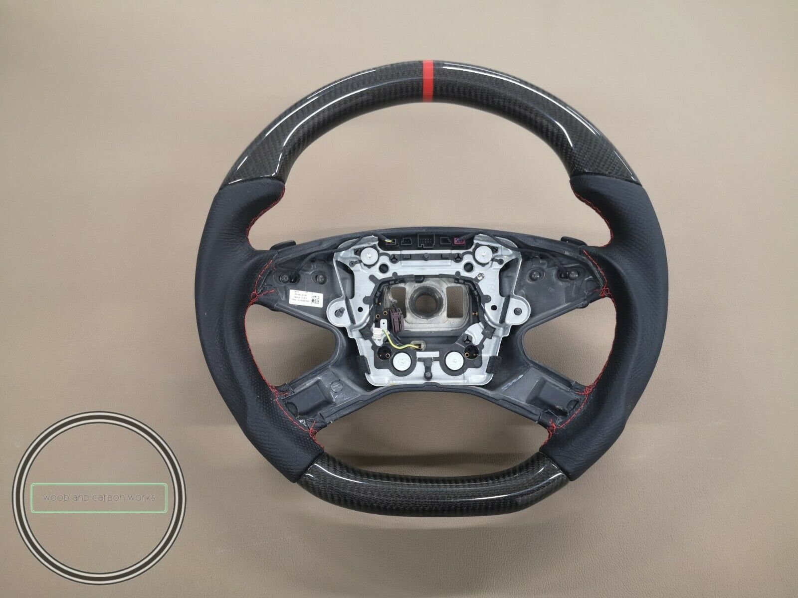 Mercedes W212 Steering Wheel Carbon Fiber E63 Amg F1 Shifters Etsy