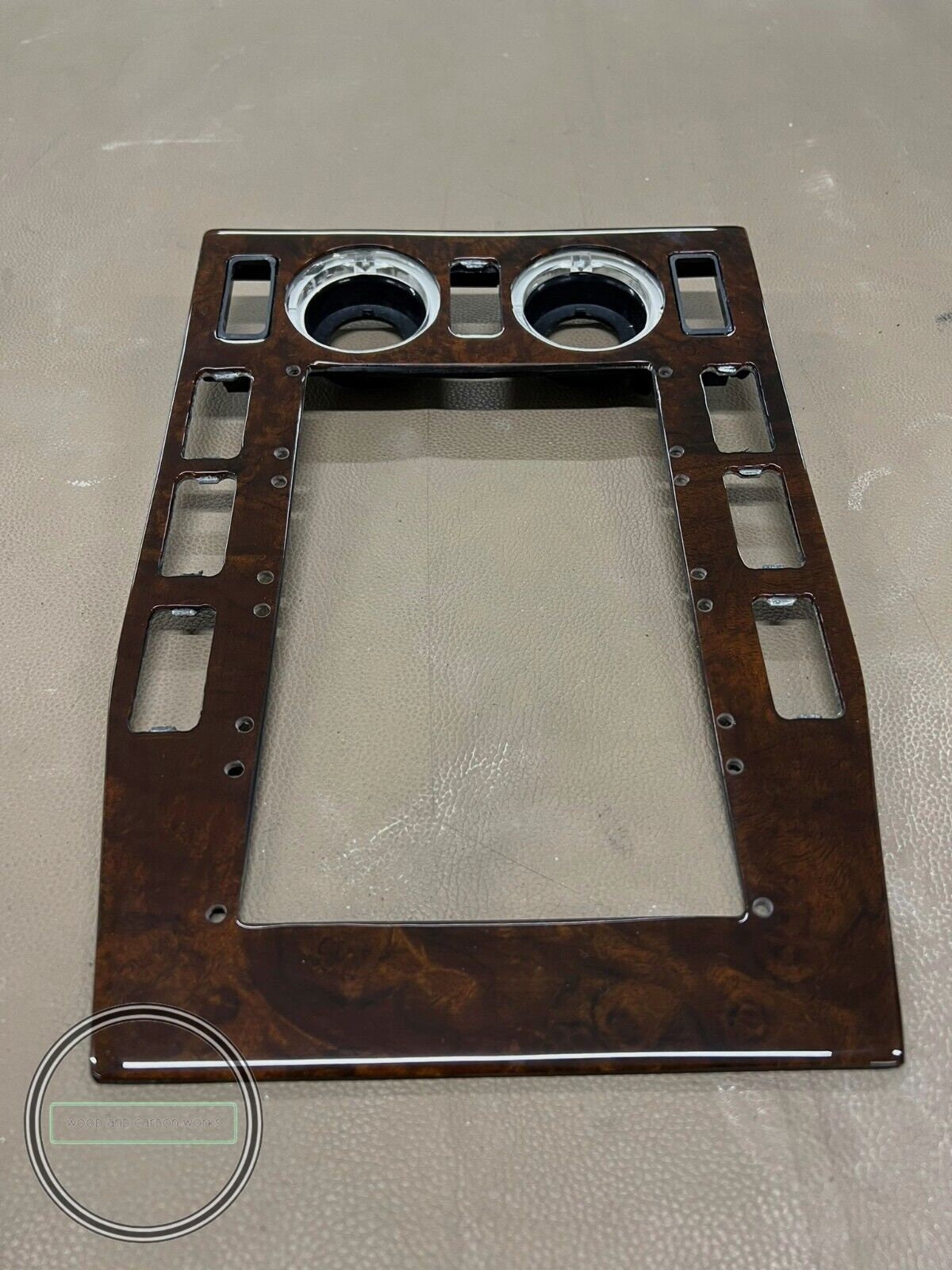 Mercedes W126 Clarion G80 Wood Trim for Manuel Climate Panel Etsy