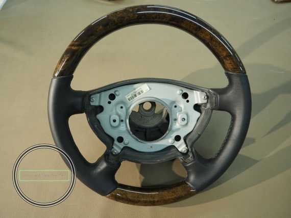 W211 wood steering wheel deals