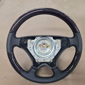 Volante Mercedes sportline w124 w201 r129 preto birdeye mapple