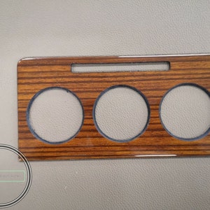 Mercedes w123 air vent control wood trim cover panel zebrano