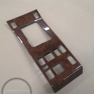 Mercedes w124 schaltblende mittelkonsolenblende nussbaumwurzel passend für w124...