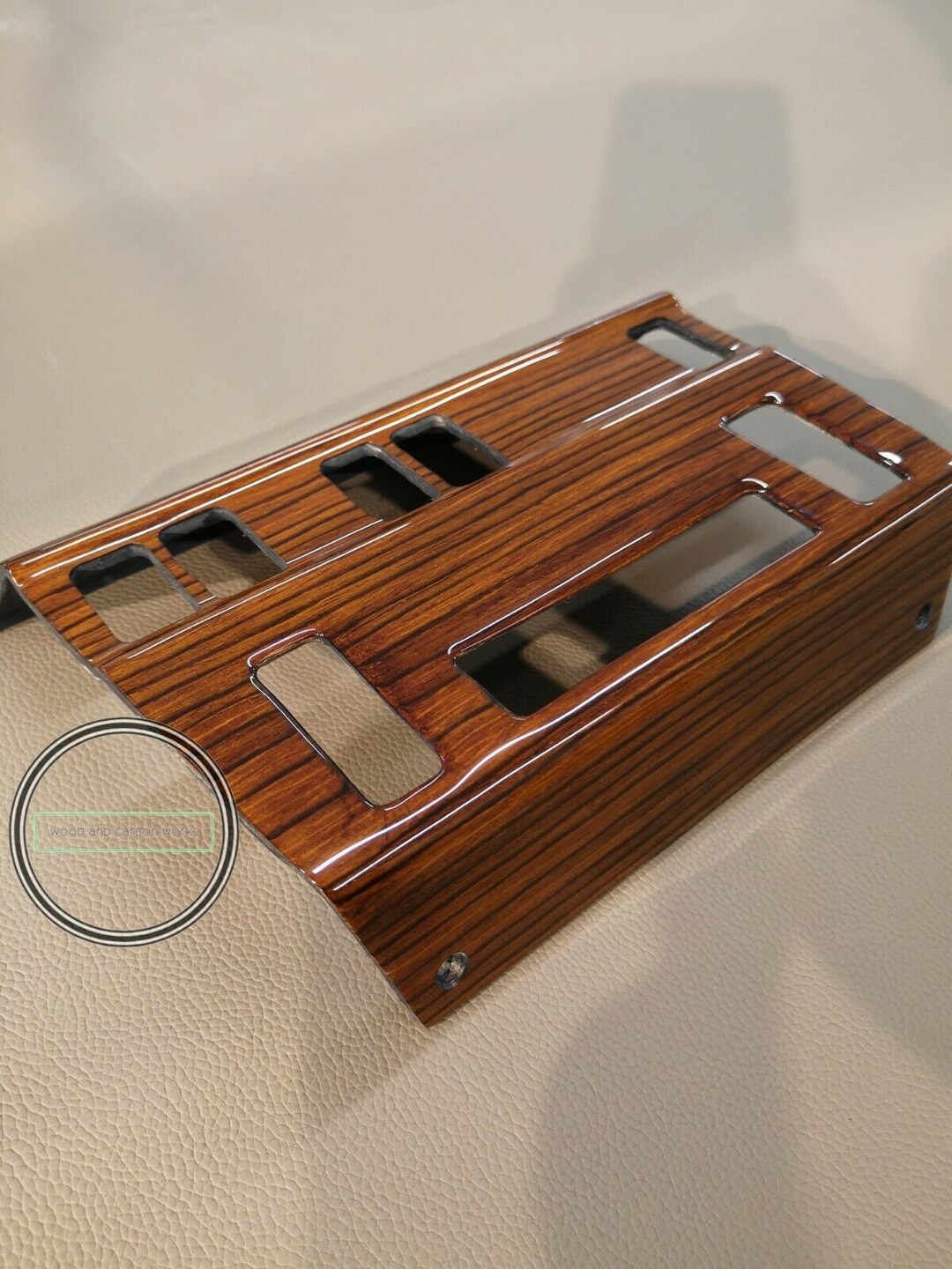 Mercedes Benz Trim for W124 Zebrano Ac Climate Control Wood Panel