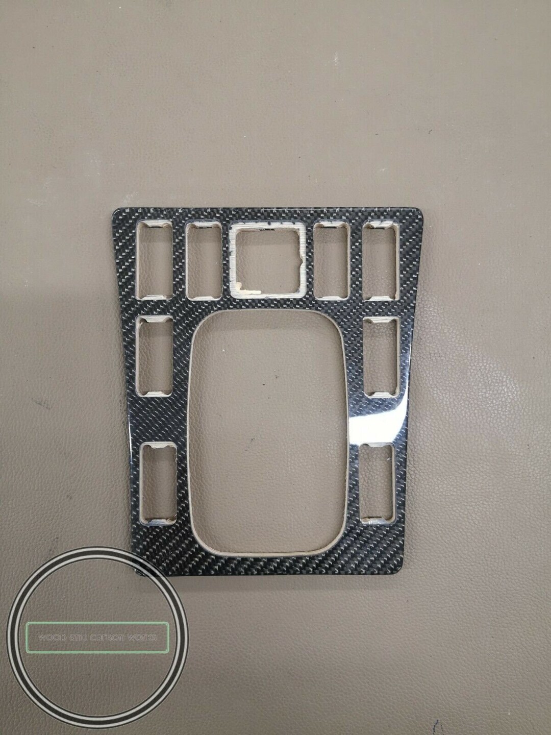 Mercedes W201 Wood Center Console Carbon 190e 2.3-16cosworth Shift
