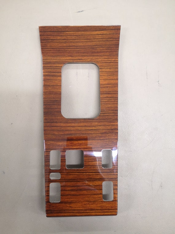 Mercedes W124 Wood Shift Zebrano Trim W124 Shift Trim Center Wood