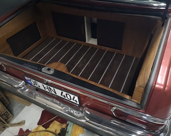 Mercedes w108 w109 holzkoffer designteile. incorporado 250s 300sel 280se