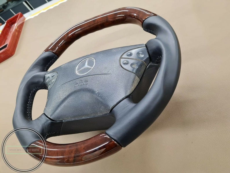 Mercedes Amg W210 Facelift Wood Steering Wheel for W208 Etsy