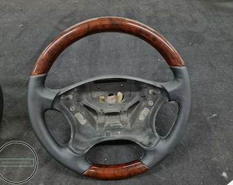 メルセデスベンツ W203 AMG用ウッドステアリングホイール メルセデス