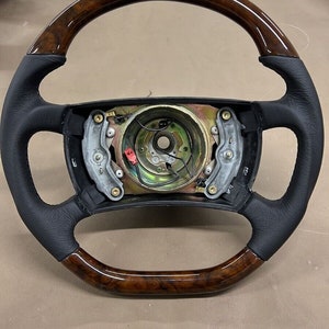 Mercedes srs version holzlenkrad r107 w126 r129 amg look