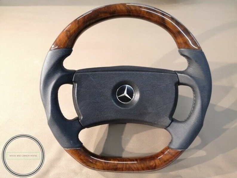 Mercedes Benz Wood Steering Wheel R107 W123 W124 W126 W201amg Etsy