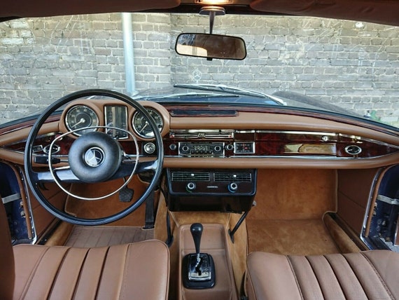 Mercedes W111 Coupe Wood Trim W112 Wood Set Walnut Burl 280se