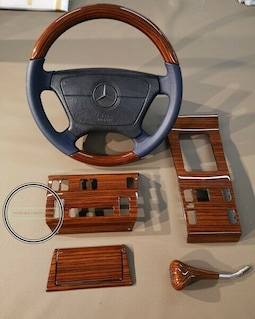 89-96 Mercedes Wood Trim Set S124 C124 W124 Zebrano 300ce 300td - Etsy