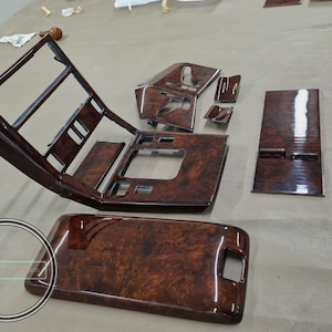 Mercedes r129 wood trim set early models full set burlwood sl500 sl600 sl320