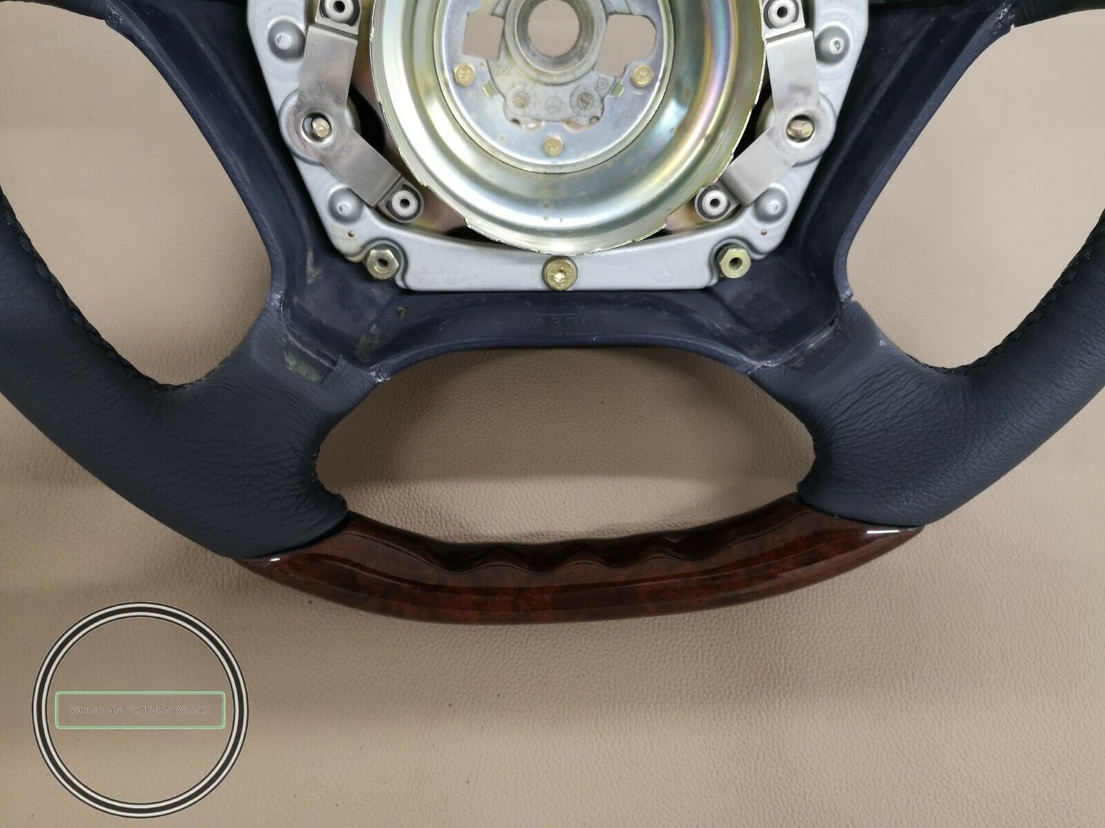 Mercedes W124 Wood Brabus Style Steering Wheel W124 W140 R129 Etsy