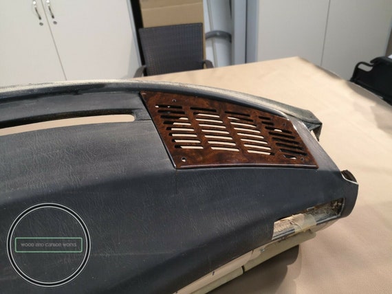 W126 Mercedes Front Speaker Cover Wood Fits Sec Models Coupe or