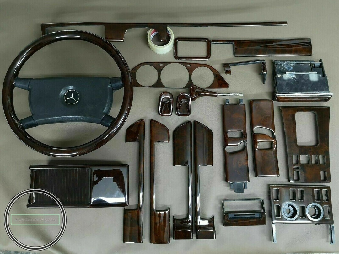 メルセデスベンツ W126 ウッドトリムセット 500SE 500SEL 280SE ウッド