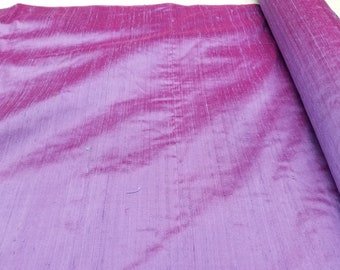 Fabric Silk Dupioni Shading Color Purple/Lilac -by half yard-