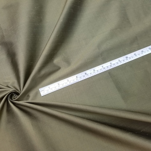 Honey Gold Dupioni Silk Fabric main image 1