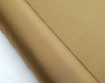 Fabric Silk Heavy Crepe de Chine 42mm Color Bronze -by half yard-