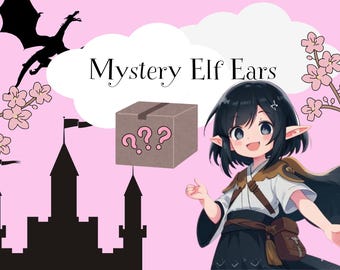 Handgefertigte Elfenohren - Mystery Elf Ears