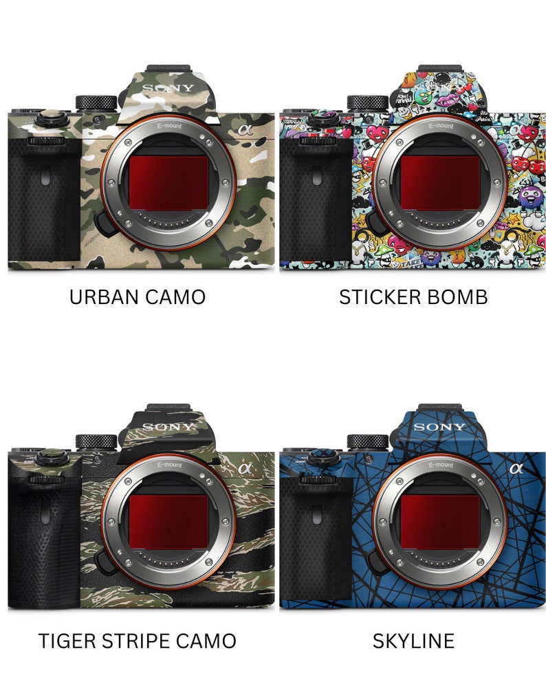 SONY RX10 IV M4 Camera Skins Customized Camera Lens Skin Wraps SONY ...