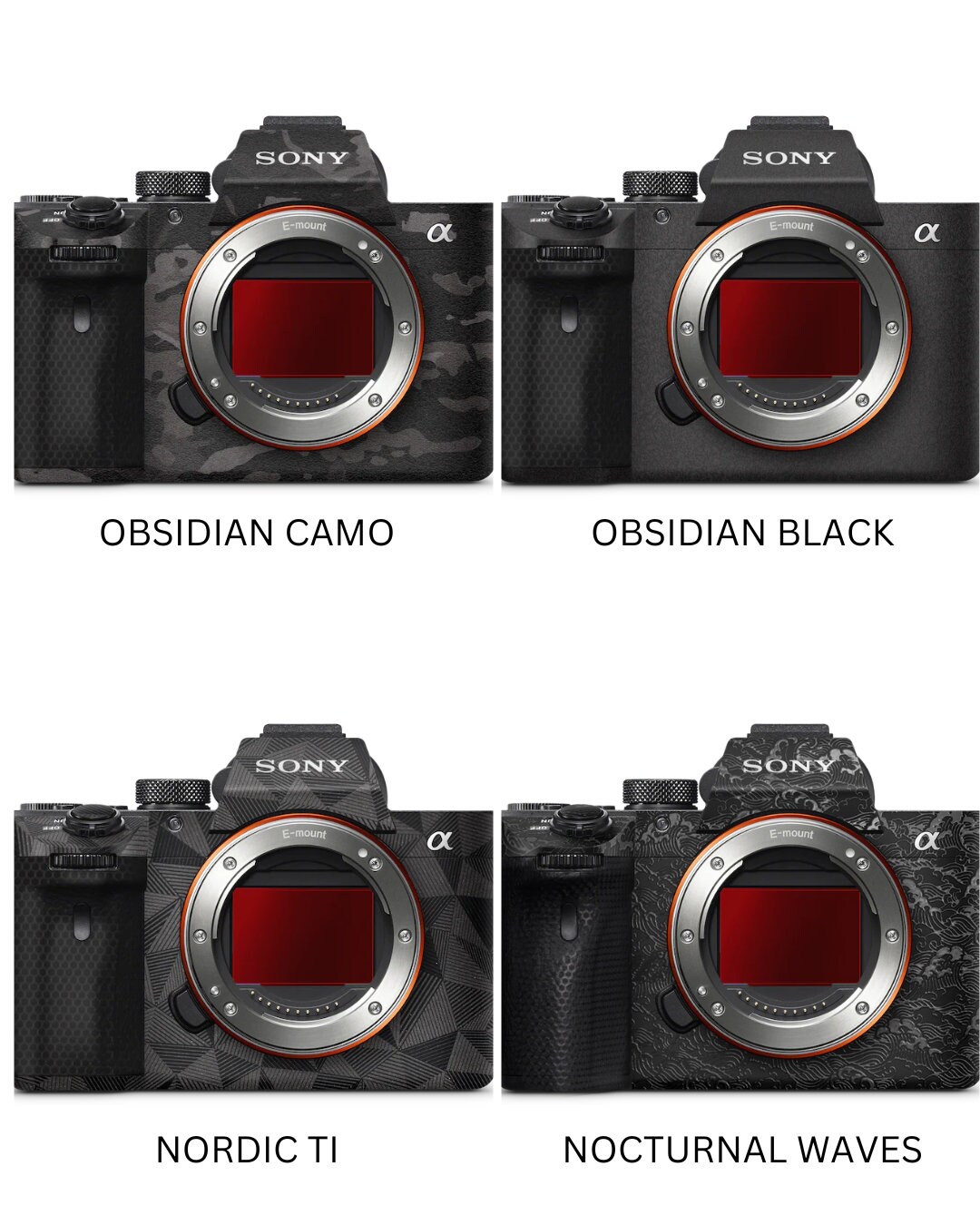 SONY RX10 IV M4 Camera Skins Customized Camera Lens Skin Wraps SONY ...