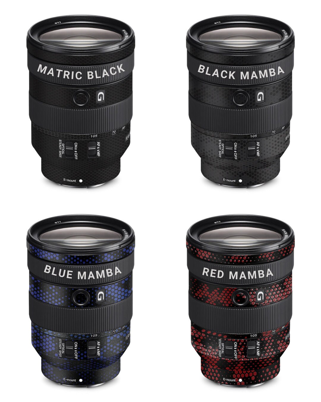 Sony Tamron Camera Lens Skins Customized Sony Tamron Camera Lens Skin ...