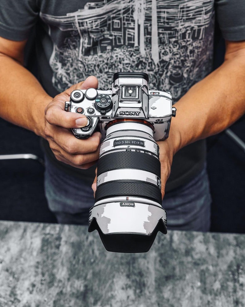 Sketch Art Design Skins for Cameras Sale High Premium Vinyl Skin Wrap