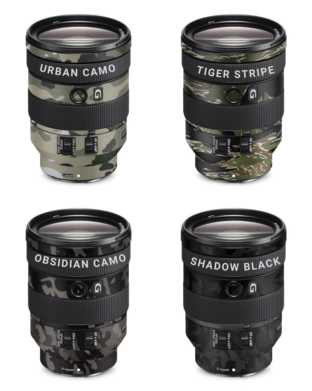 Sony Tamron Camera Lens Skins Customized Sony Tamron Camera Lens Skin ...