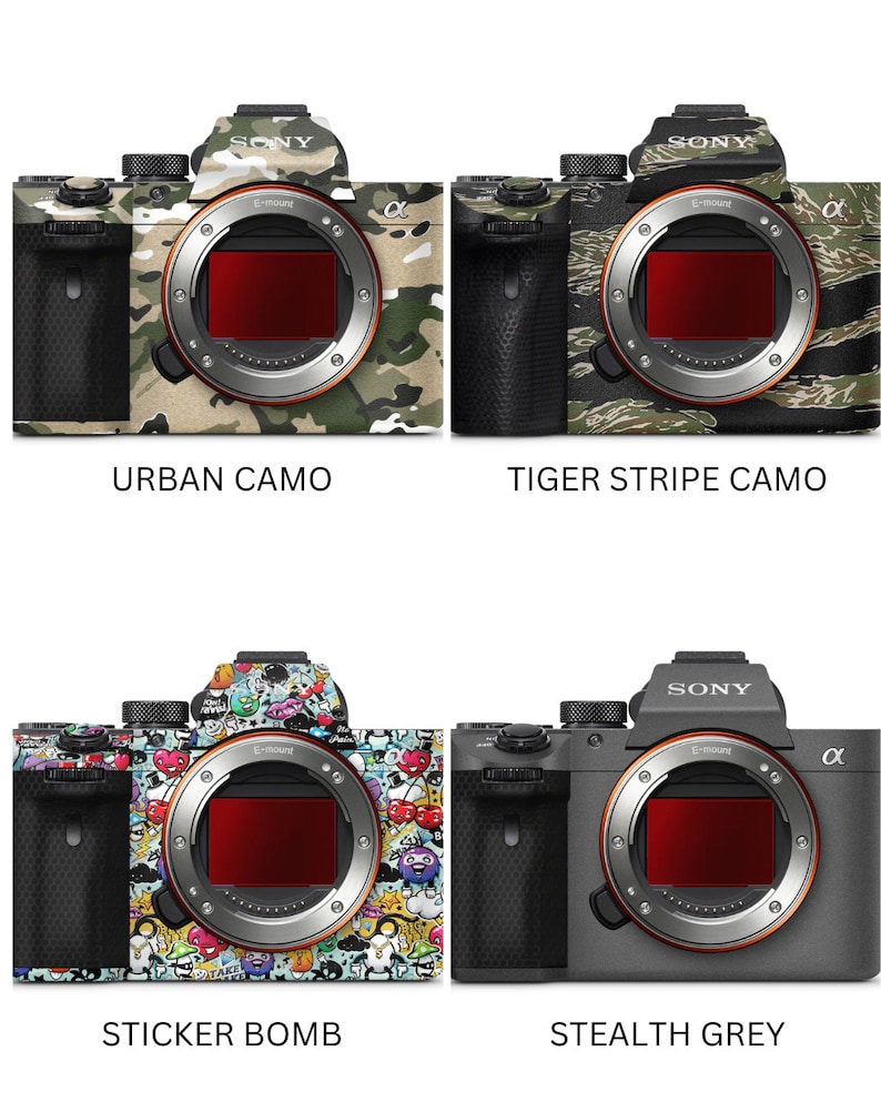 SONY Alpha A7RIV A7R4 and A7IV A74 Mirrorless Camera Skin - Sale image 8