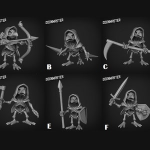 Undead Kenku Skeleton | Goon Master Games