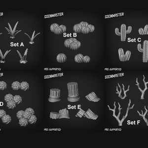 Small Desert Bits for Tabletop Basing  | Goon Master Games