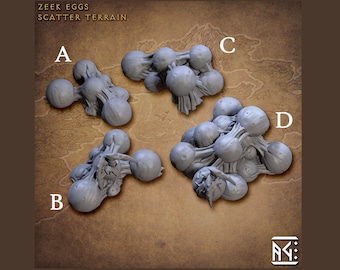 Spider Cocoon or Eggs | Spider Cave Eggsack for Dnd and Tabletop | Artisan Guild