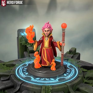 Create & print service for Hero Forge Miniatures | 3D Print | Tabletop | Rpg | Dungeon and Dragons | Pathfinder | Frostgrave | DnD