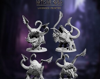 Hungry Otyugh | 28 mm Underdark Deep Realm Encounter Miniature for D&D and Tabletop Games | Artisan Guild