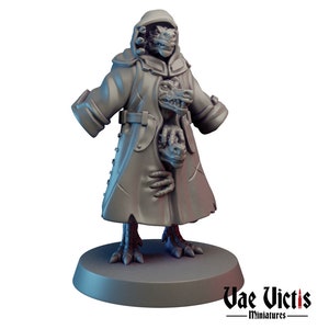 Three Kobolds in a Trench Coat Miniature for DnD and tabletop | Vae Victis