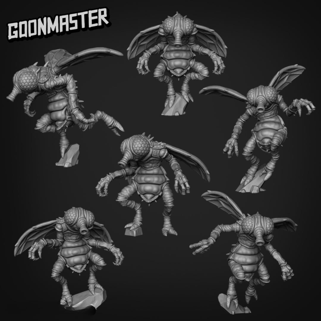 Giant Fly Fly Folk Experiment | Humanoid Animal People for Dnd and ...