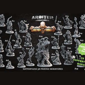 Legion of the Undead | Zombie and Skeleton Miniatures for DnD and Fantasy Tabletop | Arbiter Miniatures