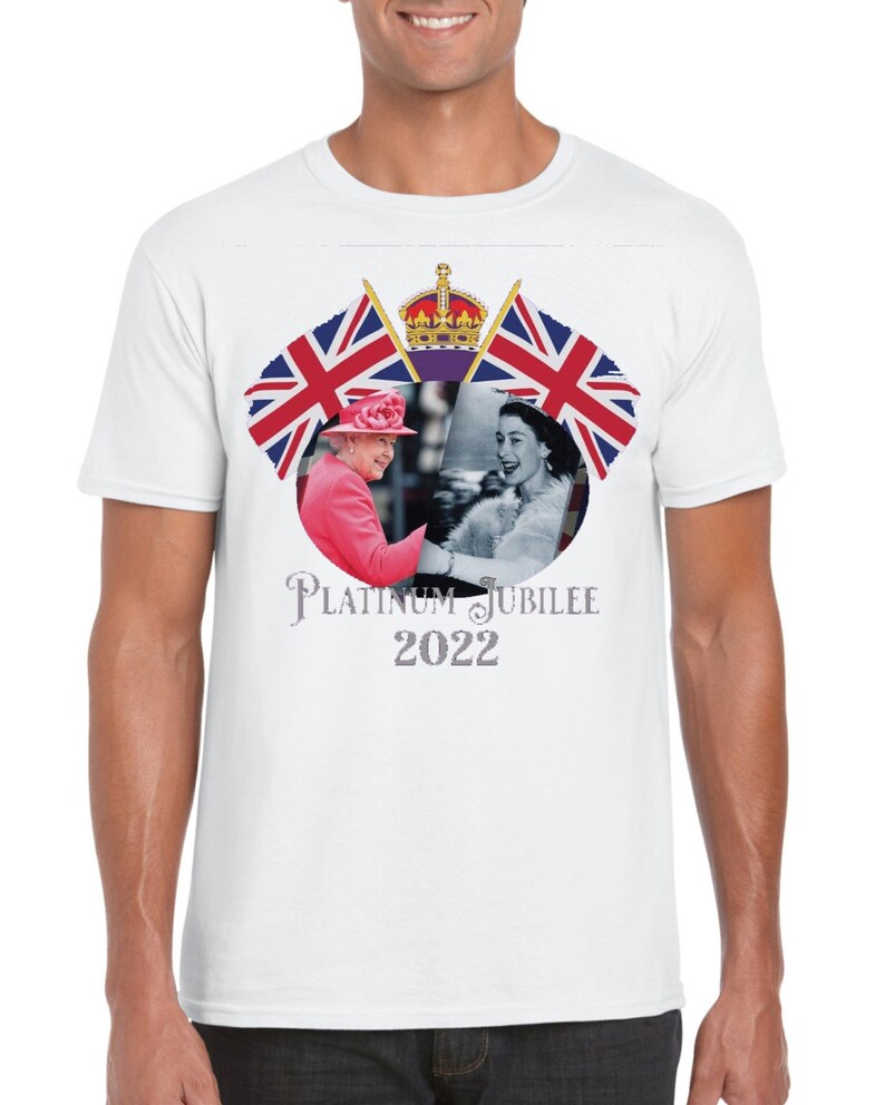 Queen Elizabeth Platinum Jubilee Celebration T-Shirt Queens Keepsake Souvenir Gift Unisex Kids Adults Workwear Tee Top 