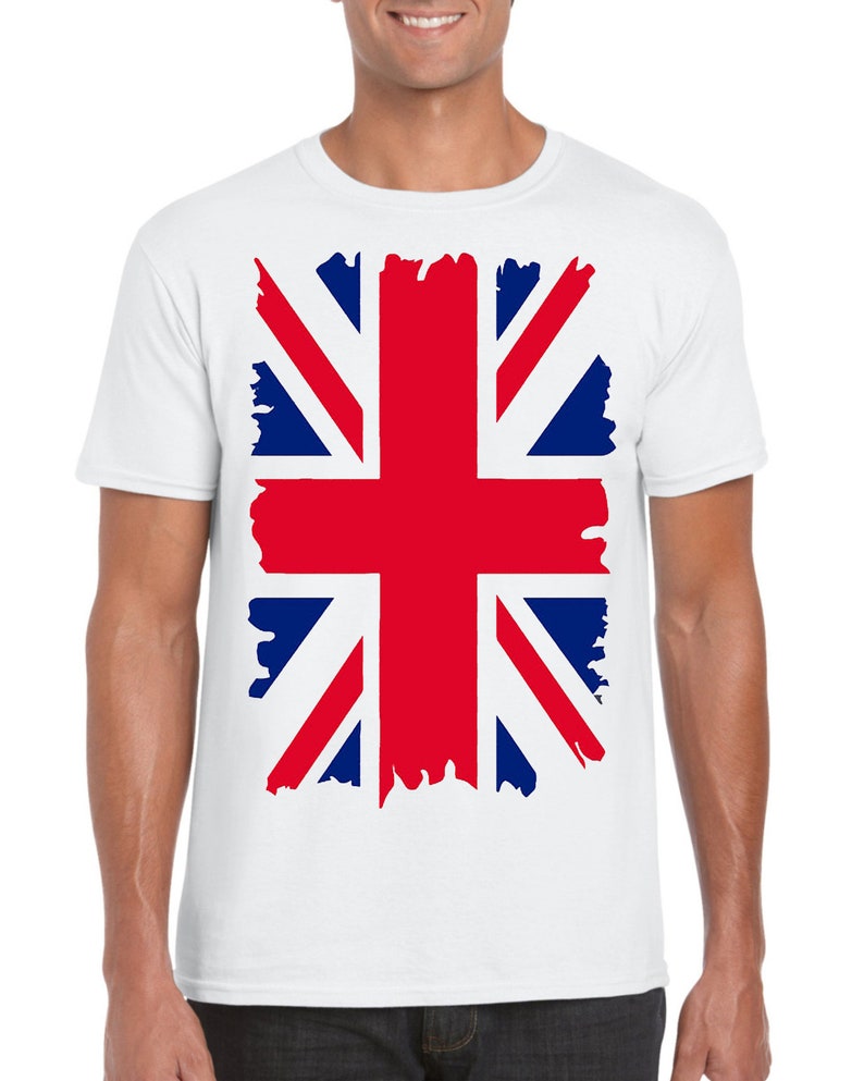 UK Flag Britain England United Kingdom Kids Boys Girls Union Jack T-Shirt  Unisex Workwear Gift Tee Top 