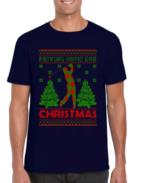 Santa Chris Rea Xmas Driving Home For Christmas Present Womens T-Shirt