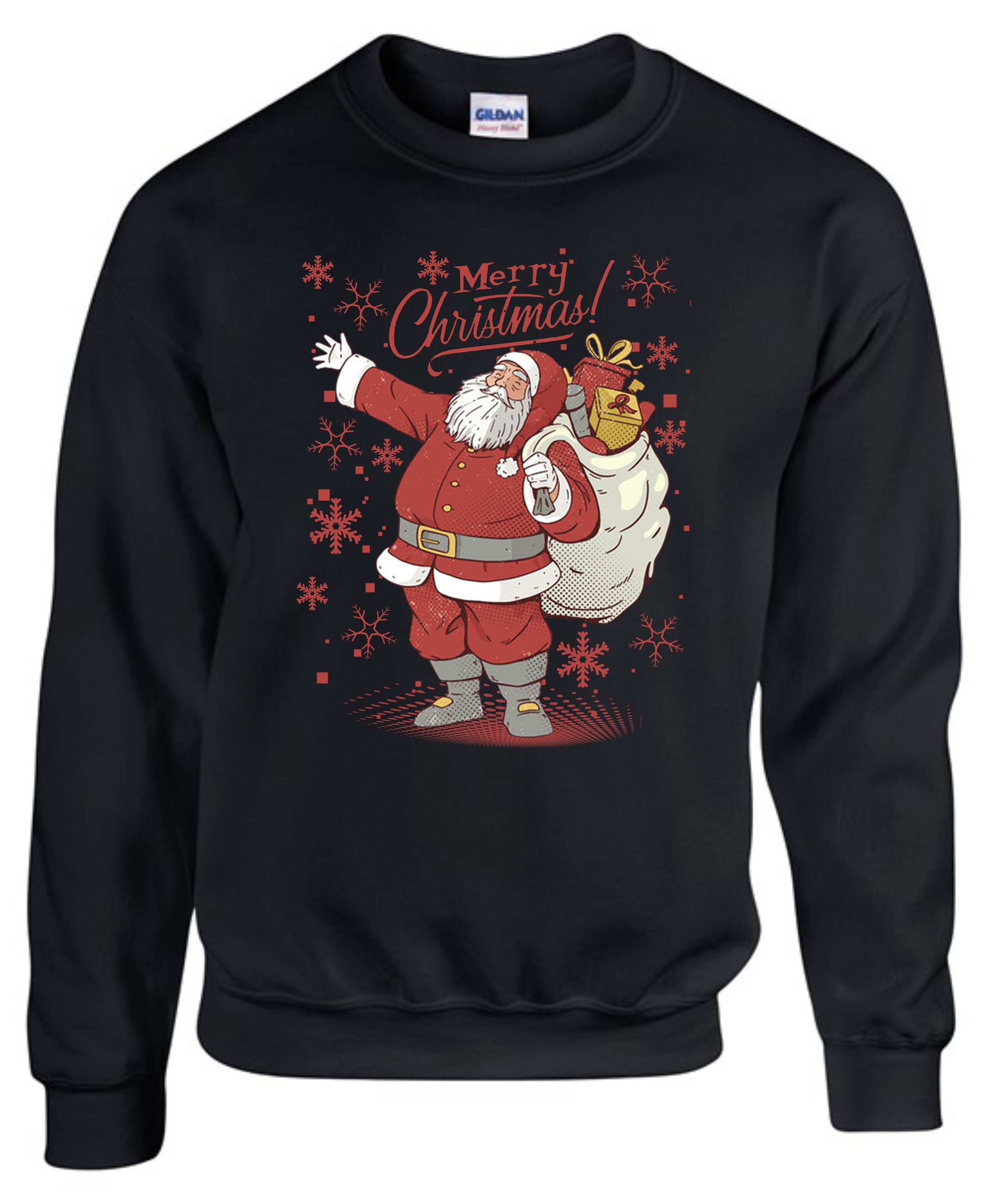 Merry Christmas Sweatshirt Funny Xmas Holiday Santa Candy Cane Etsy UK Christmas Sweatshirt Funny