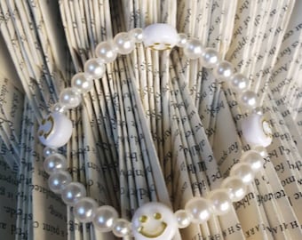 Gold Smile and Pearls