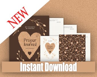 Mindful Prayer Journal for Women | Daily Bible Verses (PDF Download)