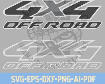 F150 4x4 Offroad SVG – Ford Decal, Vector Cut Files (Digital Download)