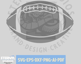 Fußball SVG: Detaillierte Schnittdatei für Cricut, Laser, Cameo (Digitaler Download)