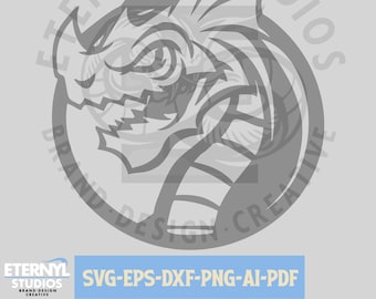 Dragon SVG / Dragon clipart / svg, png, pdf, eps / Dragon digital download, Commercial & Personal Use for Cricut, Cameo, Silhouette