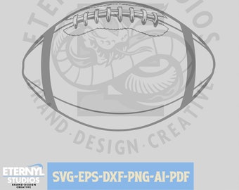 Fußball SVG: Detaillierte Schnittdatei für Cricut, Laser, Cameo (Digitaler Download)