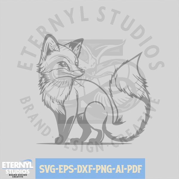 Cute Fox SVG PNG, Baby Fox, Red Fox svg, Baby Fox svg, Silver Fox svg, Fox Cut File, Instant Download, Foxes, Fox clipart, Foxy